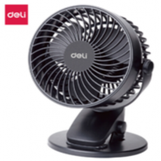 得力USB台夹风扇