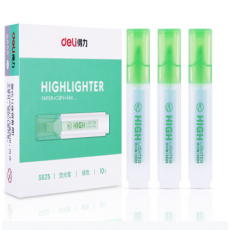 得力S625荧光笔(绿)