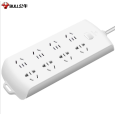 公牛（BULL）GN-B2080 新国标插座 插线板/插排/排插/接线板/拖线板 8位总控全长3米