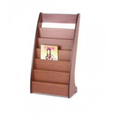 办公室木质杂志报刊架 资料期刊报架 书刊宣传册落地式展示架