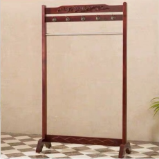 衣架 落地衣架 落地实木衣架 挂衣架 衣帽架 环保漆 晾衣架