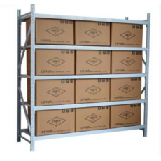 轻型仓库金属货架轻型家用服装店展示架铁架子置物架 质联货架 加厚150*60*200=5层主