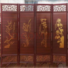 【河北库存】木质屏风可折叠隔断