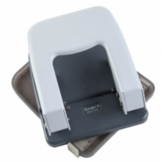 广博/GuangBo DKJ7703 打孔机（25张） 打孔机 大号2孔打孔机打孔器带标尺办公用品（BL）