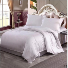 国产 白色三件套（被罩、床单、枕套）长绒棉单人三件套 单位：套