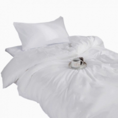 白色被罩1.2米床磨毛亲肤被罩