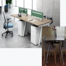 办公桌椅 含柜+椅子