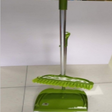 扫具套装 扫把不锈钢杆扫把组合 簸箕扫帚套装 塑料条帚 塑料卜箕套装