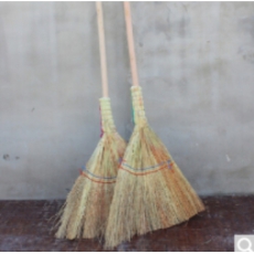 欧丽家 手工扫帚手工扫把硬毛高粱净苗扫地笤帚工厂单位用扫帚一把