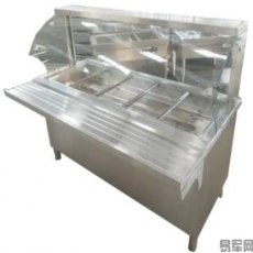 全封闭保温售饭台