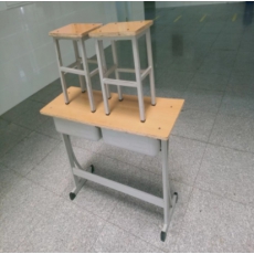双人课桌凳110*40*76厘米/套