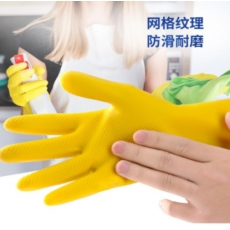 胶皮手套 105g双 劳保橡胶牛筋乳胶