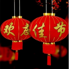大红灯笼100#（1对）