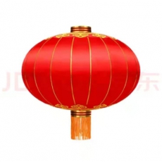 灯笼直径120CM钢丝骨架/绒布面料/加粗钢管