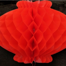 塑纸灯笼20个装 新年元旦春节元宵节蜂窝灯笼开业节庆喜庆结婚庆典装饰乔迁之喜