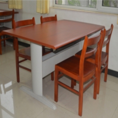 带电四人阅览桌（工字型）