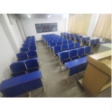 多媒体课桌排椅后排