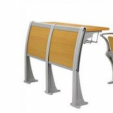 多媒体课桌排椅前排