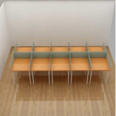 舒适 0914GM 定制长条桌 电脑桌 办公桌子