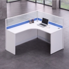 马头MT-0311 L型办公工位 尺寸1.4*1.4*1.1m（计价单位：张）含柜，键盘拖 主机托