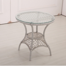 藤印象藤制小茶几休闲阳台桌子迷你小户型简约现代户外庭院茶桌椅