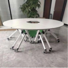 扇形折叠拼接桌