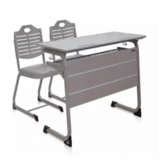 申科 双人学生课桌椅 办公桌、椅 1200x500x760mm
