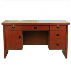 炫世纪实木复合单人办公桌员工桌写字桌