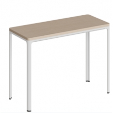 医用长餐台木纹/白，1200*600*750