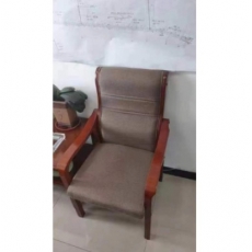 怡隆晶华纯棉麻布艺大办公椅