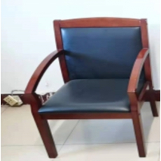 办公椅子 橡木框架，皮面材质：西皮