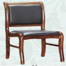 金丽办公家具 01实木会议椅子简约现代皮革靠背椅接待椅电脑椅棋牌凳子办公椅 .